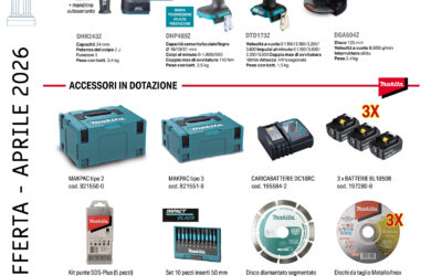 OFFERTA KIT MAKITA – APRILE 2026